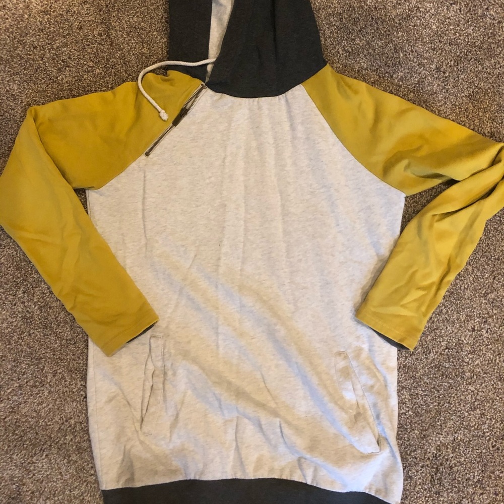 Double hooded sweatshirt